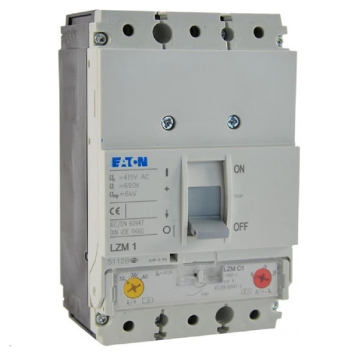 Автоматический выключатель 3п  160A LZMC1-A160-I 36kA EATON