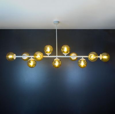 Подвес Frost 14011145.01.23 белый/ коричневый Е14х11, 60 Вт