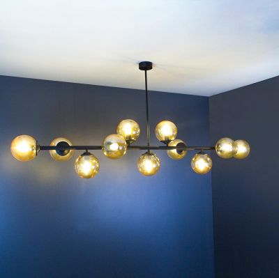 Подвес Frost 14011145.05.23 черный/ коричневый Е14х11, 60 Вт