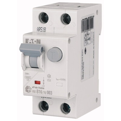 Диф. автомат 2п 10A HNB-B10/1N/003 30mA EATON