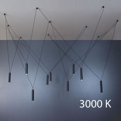 Diplomat 200920.05.91 подвесной светильник, LED, 9 ламп, 3000 К