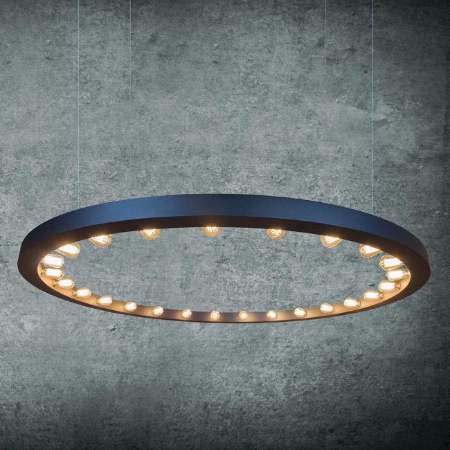 Люстра Crown 20510100.05.05 черный, Е27