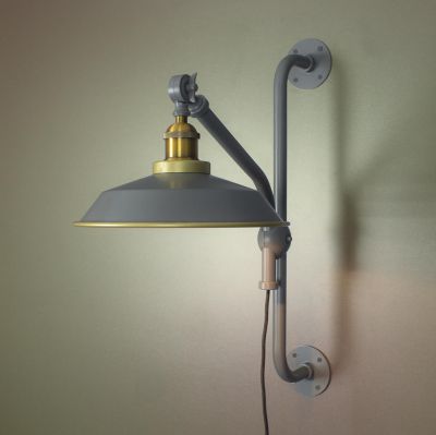 Бра Wales 253126.08.20 серый/ бронза, Е27