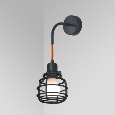 Бра черный / красный ARA 26112.05.16 ImperiumLight