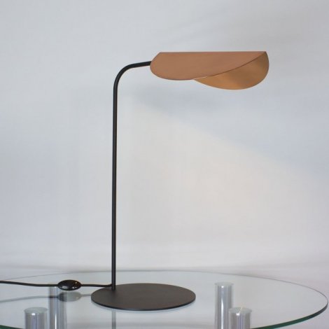 Настольная лампа Adele 355157.05.49 G9 - 1, черный/ медь