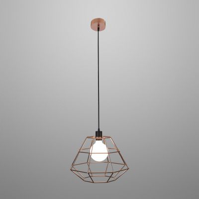 Подвес, цвет черный/медь, E27 60 W BLACK FORT 36140.05.49 ImperiumLight