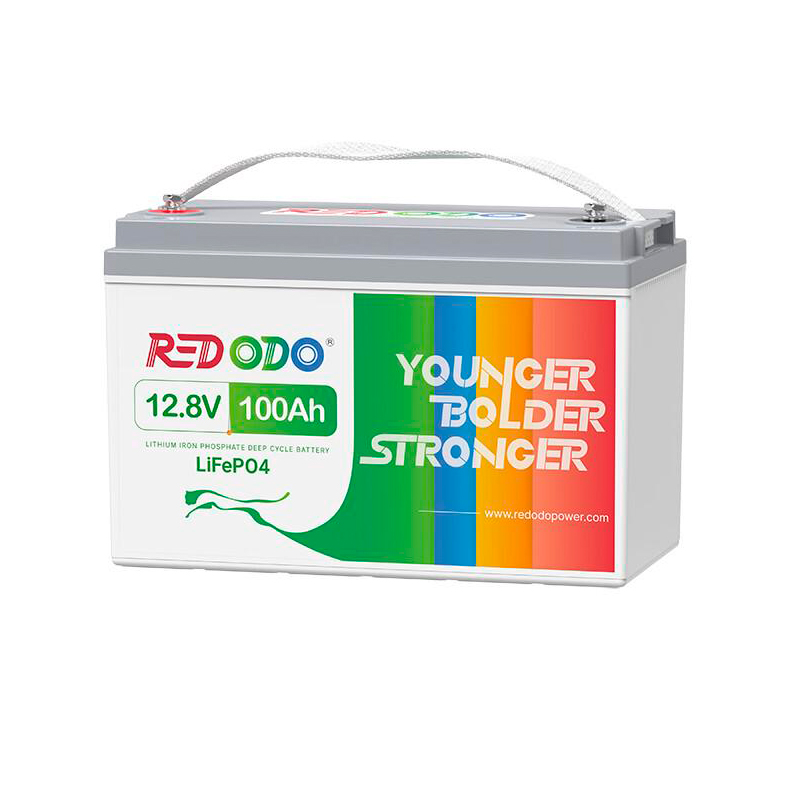 Аккумуляторная батарея LiFePO4 Redodo 12V 100Ah Self-heating, 1280Wh, BMS 100A, 329*172*214мм