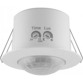 Датчик движения SENSOR CEILING FLUSH 360DEG IP20 WT Ledvance (вбудований)