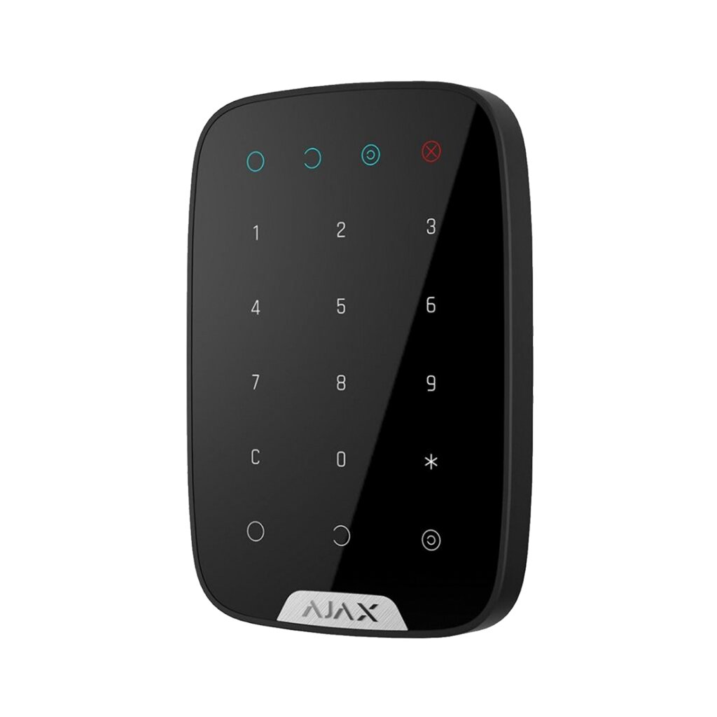 Беспроводная сенсорная клавиатура AJAX KeyPad Plus (black)