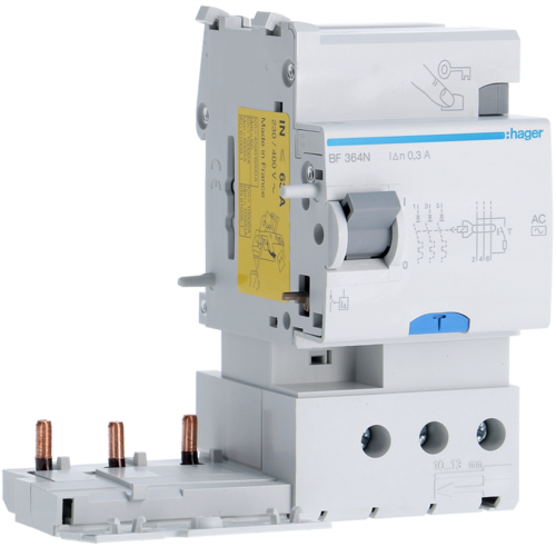 Блок ПЗВ 3п 63A 300mA AC