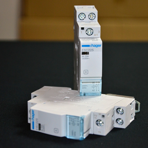 Контактор HAGER ESC225 25A, 2НВ, 230В