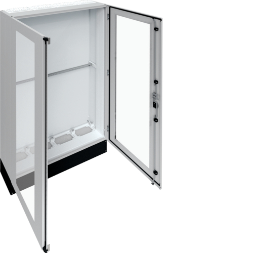 Щит на пол Univers, проз.двері, IP55/II 1850x1050x275мм (+цоколь h=200мм)