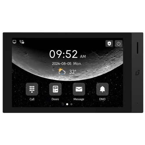 Dnake H616 BLACK 8' Android 10 Видеодомофон
