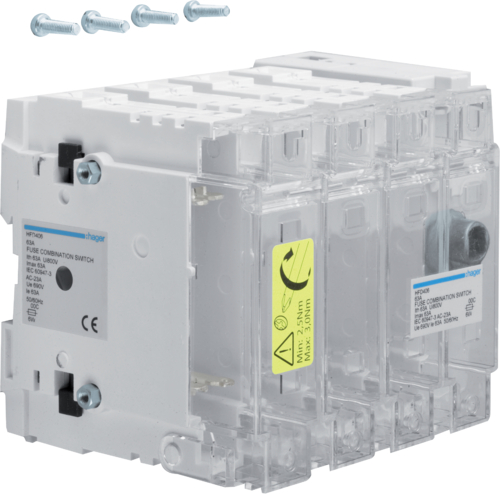 Вимикач навантаження під запобіжники 4п 63А