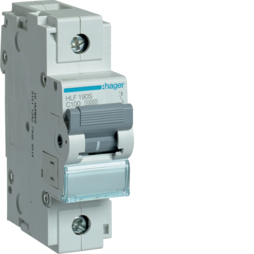 Автоматичний вимикач 1P 10kA C-100A 1.5M