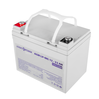 Аккумулятор мультигелевый AGM LogicPower LP-MG 12 - 33 AH