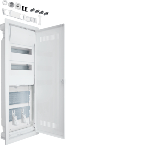 Volta.Hybrid: щит в/у, 24мод. + 2 панели для ММ, пластиковые двери