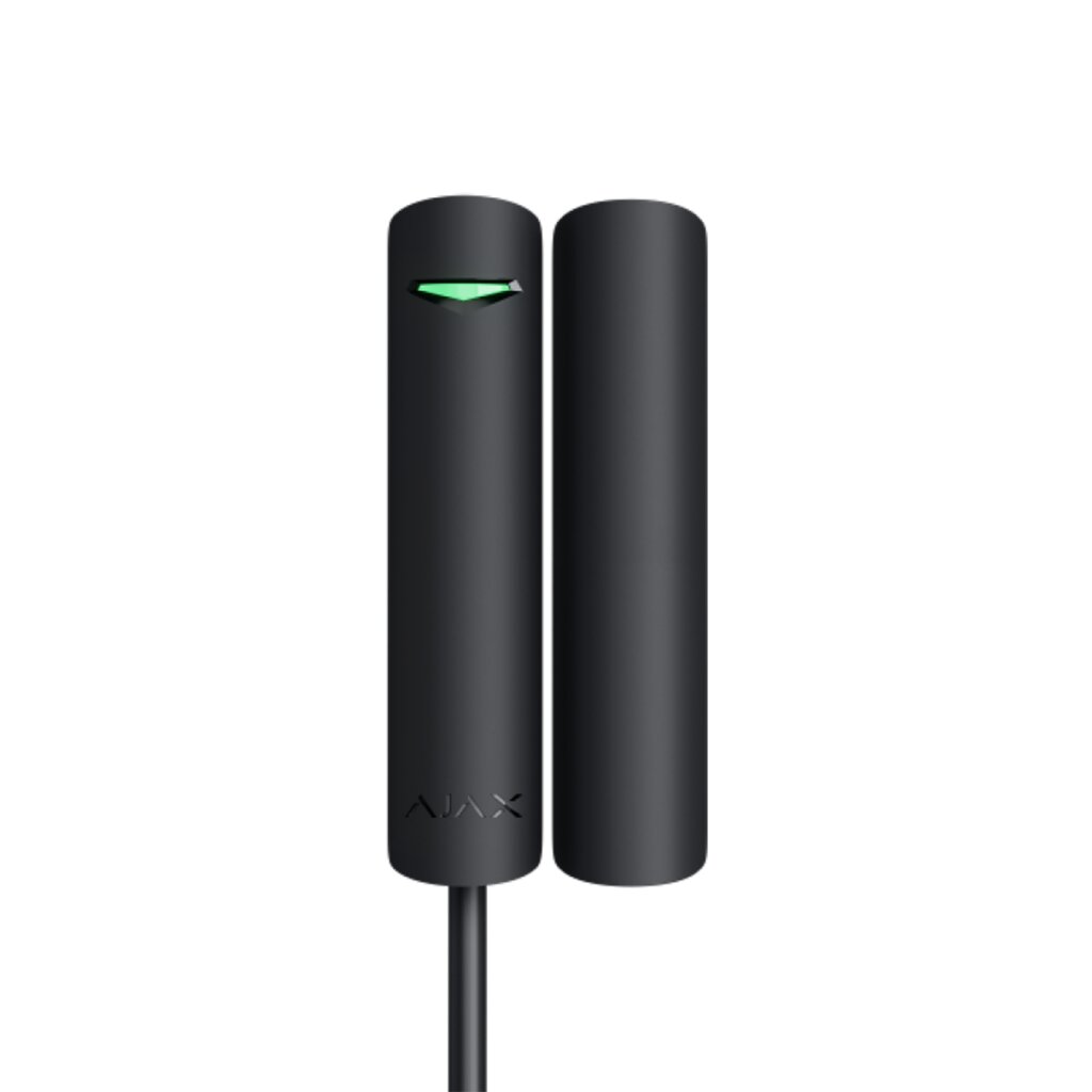 Проводной датчик открытия для помещений AJAX DoorProtect Fibra (black)