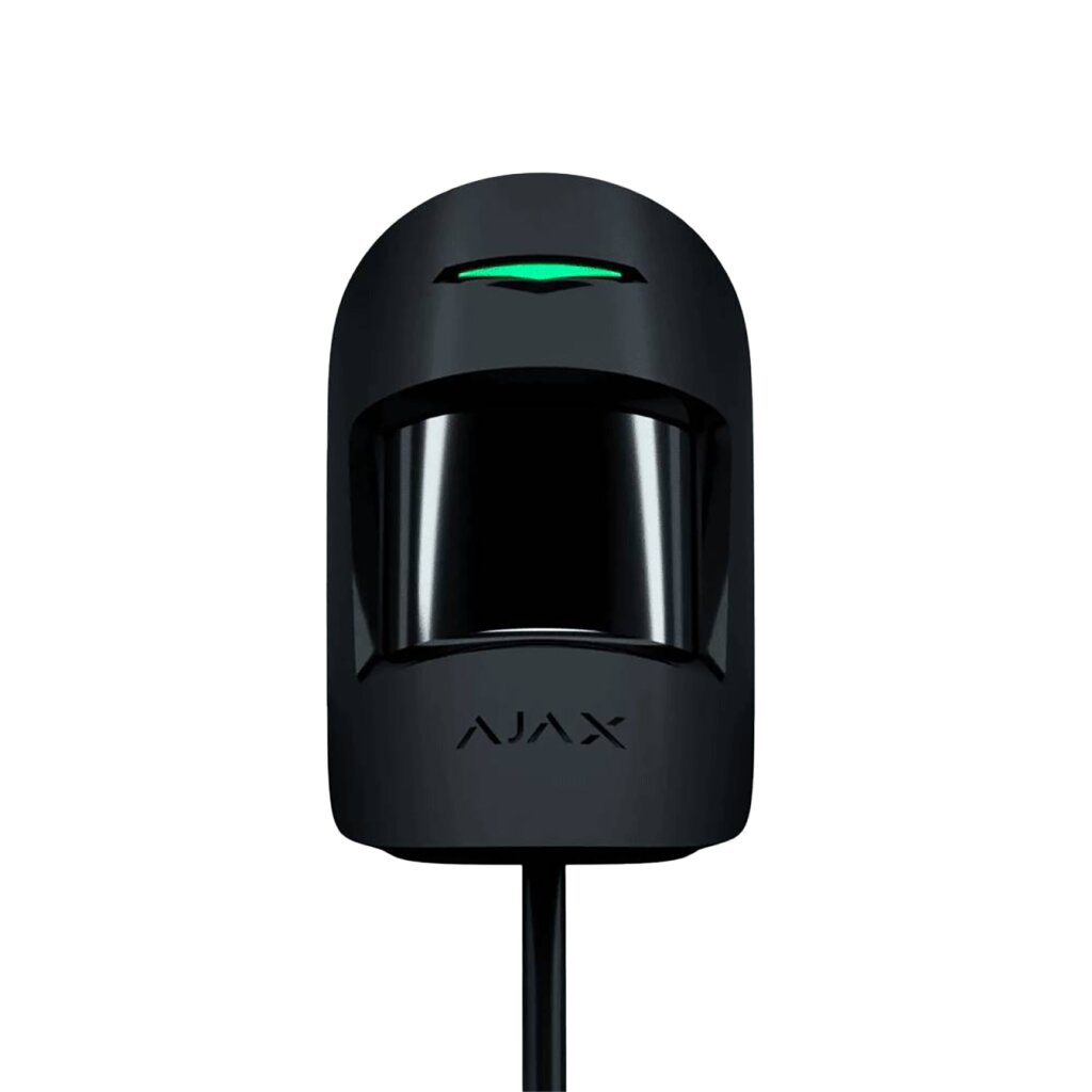 Проводной датчик движения для помещений AJAX MotionProtect Plus Fibra (black)