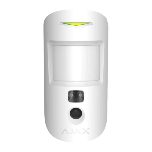 Ajax MotionCam HDR (PhOD) Jeweller white руху з камерою Сповіщувач