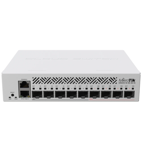 MikroTik CRS310-1G-5S-4S+IN 10G SFP+ Коммутатор 9 портов управляемый