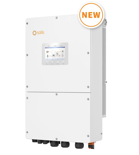 Гибридный высоковольтный инвертор SOLIS S6-EH3P50K-H, 3 фазы, 50кВт (4 / 8 MPPT 150 - 850V, ток заряда / разряда акб 80A, DC 150-800V ) 76 кг,53х88х29 см