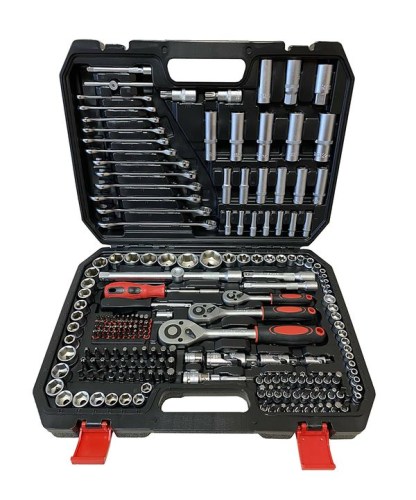 Набор инструментов 216 предметов 1/4''3/8''1/2''(6гр.)(4-32мм) PATRON P-38841