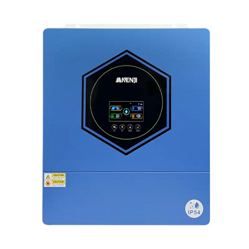 Гибридный инвертор ANENJI ANJ-11KW-48V-IP54-W, 11kW, 48V, charge 160A(max), 170-280V, МРРТ60-500VDC, RS485. RS232, WiFi, 544х470х135mm, 18.25 kg, Q1