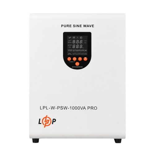 ИБП LP LPL-W-PSW-1000VA PRO (700Вт) 5А/10А/15А/20A с правильной синусоидой 12V