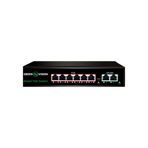 Коммутатор сетевой POE GV-020-D-6G+2PG