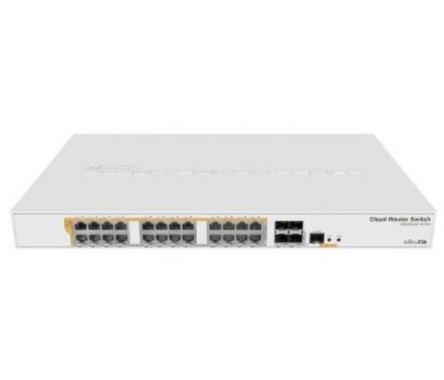 MikroTik CRS328-24P-4S+RM PoE Коммутатор 24 порта управляемый