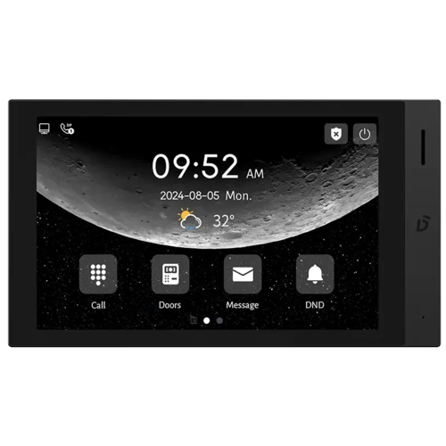 Dnake H616 BLACK 8' Android 10 Видеодомофон