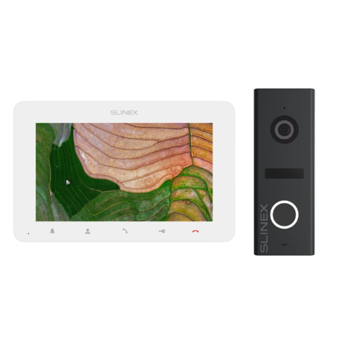 Slinex SM-07 White + ML-17HR Graphite Комплект видеодомофона