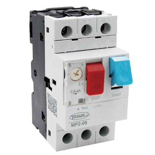 Вимикач захисту двигуна MP2-08, 2.5А-4А.