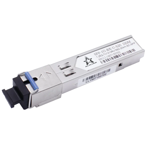 ALISTAR SFP-1G-BX-U-S20 SFP 1G 1SM WDM SC 20KM TX1310/RX1550nm DDM Модуль