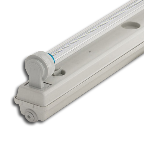 Корпус светильника ATOM 760 158 LED TUBE 2L, IP65 двухсторонне подключение ламп